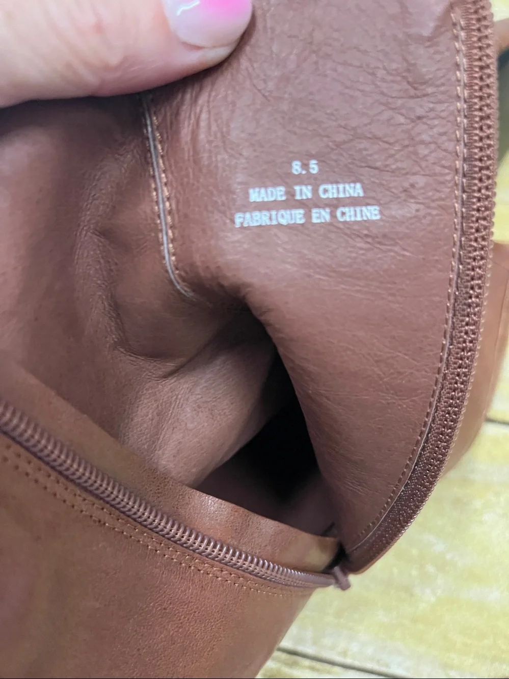 NWOT Jeffrey Campbell Women's Brown Leather Ankle Boots size 8.5